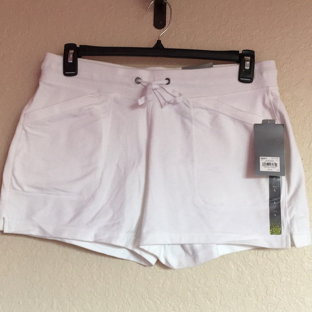 White shorts